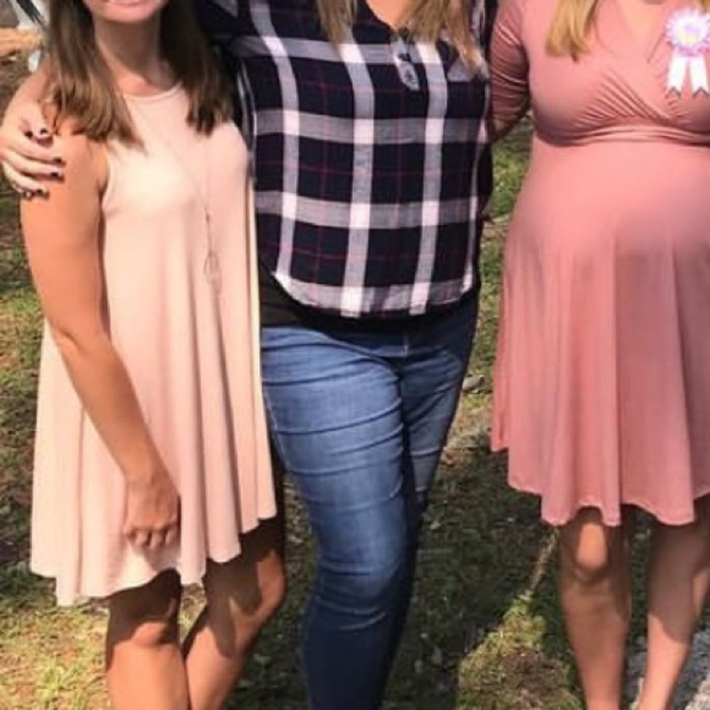 Pink dress